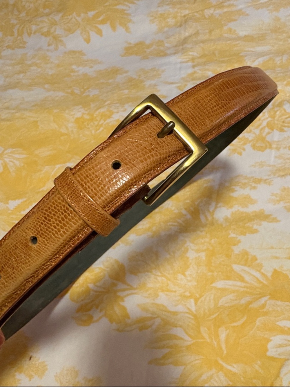 Vintage Geoffrey Bean Leather Belt